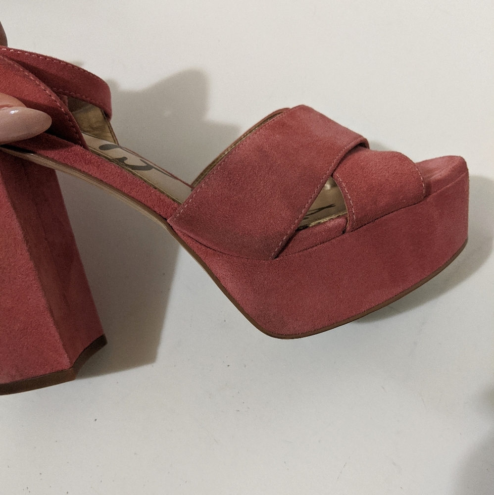 Sam Edelman Mara Platform Sandals 9.5 - Picture 8 of 8